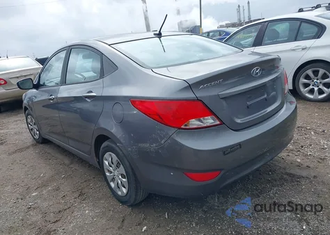 2015 Hyundai Accent Gls z USA, uszkodzony, nr VIN KMHCT4AE3FU798979